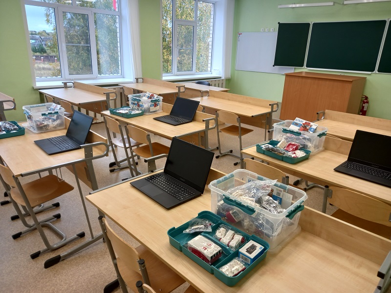 Кабинет физики. Робототехника